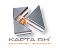 Logo de Kapta RH, empresa especializada en outsourcing inteligente de recursos humanos.