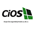 Logo de CIOS, Grupo Cios seguridad privada S.A. de C.V. en fondo blanco.