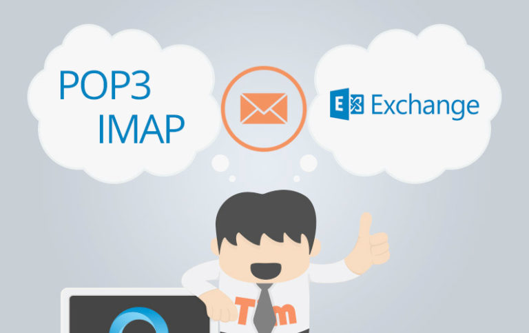 Diferencias entre protocolos de correo POP3, IMAP y Exchange en la gestión de emails.