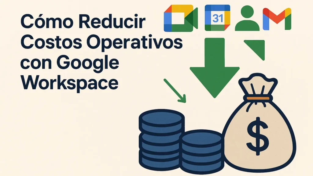 Menos costos operativos con Google Workspace