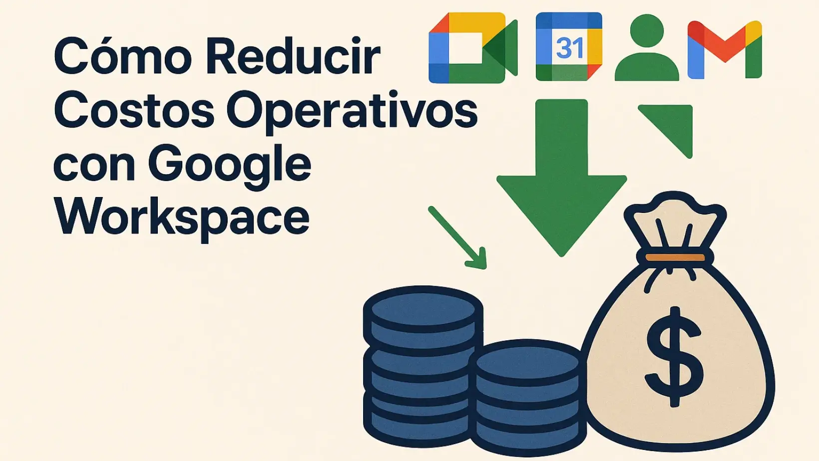 Menos costos operativos con Google Workspace