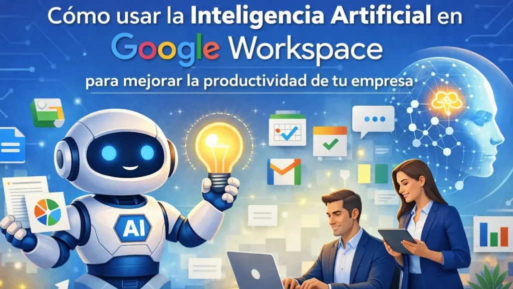 Como usar la inteligencia artificial en Google Workspace para mejorar la productividad de tu empresa